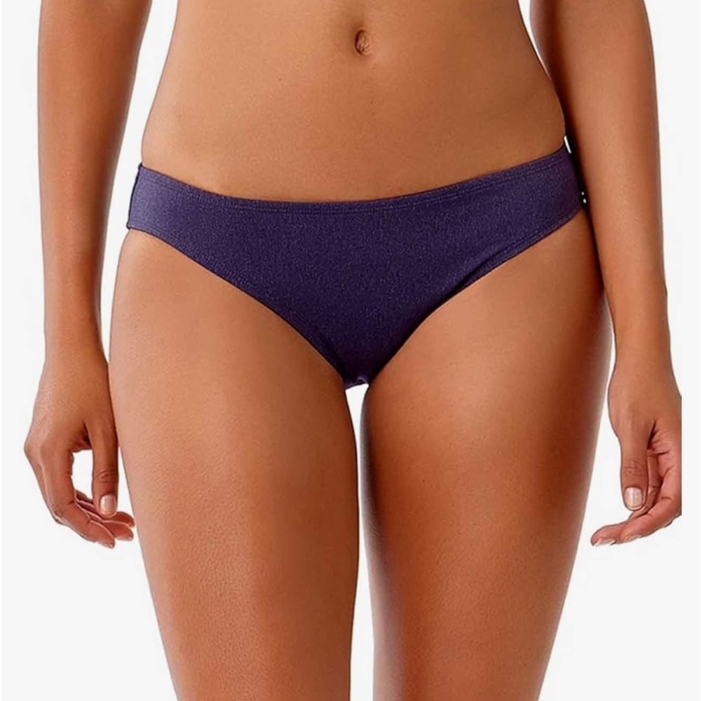 NWT Anne Cole Denim Days Bikini Bottoms Medium Blue